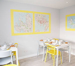 Bed and Breakfast Dining Area including continental breakfast in Portree
